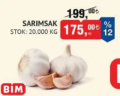 SARIMSAK KG SARIMSAK KG